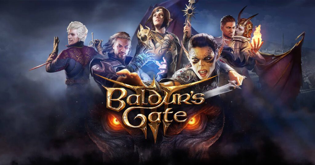 Baldur's Gate 3 feature image with companions
