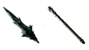 acidic crystal spear blade and handle in lies of p