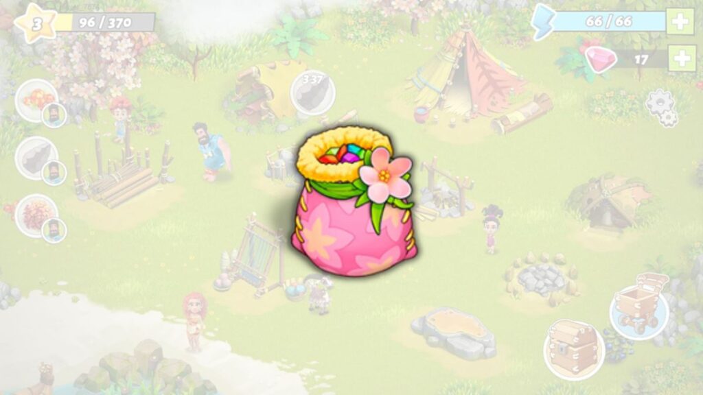 Family Island Pink Bag Location