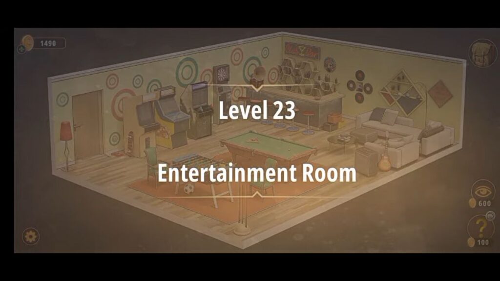 Rooms and Exits Chapter 2 Level 23 Entertainment Room Walkthrough