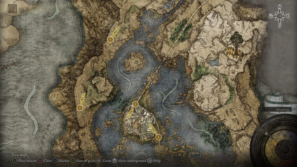 Golden Seed 12 location on Elden Ring map