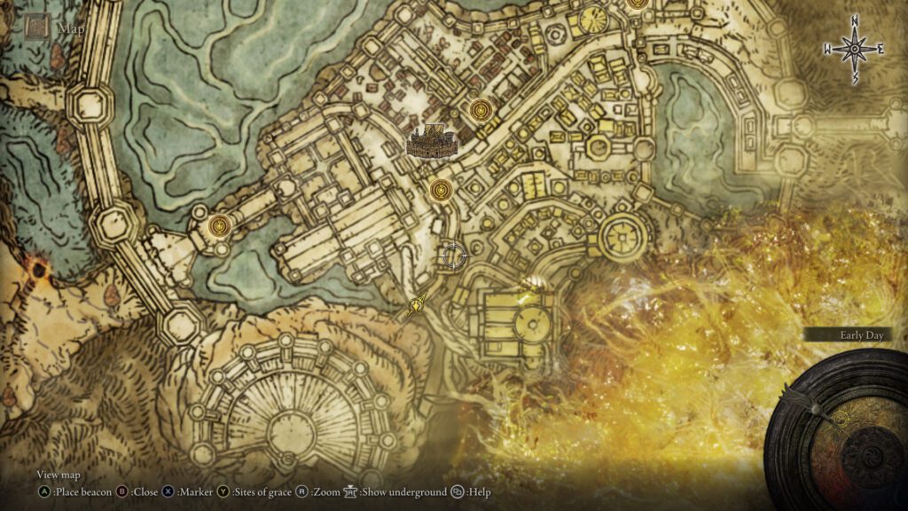 Golden Seed no. 29 location on Elden Ring map
