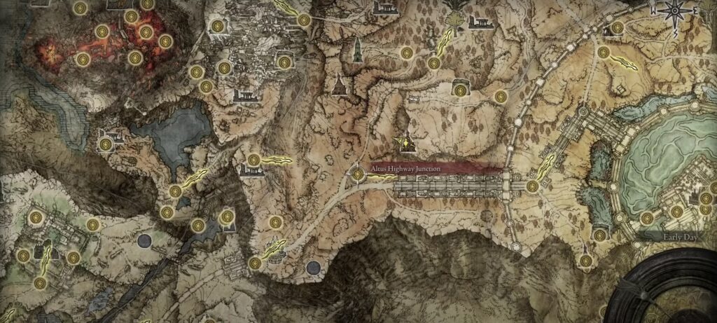 Stormcaller Church location on Elden Ring map